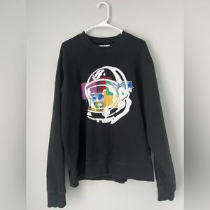 billionaire boys club pull over sweater